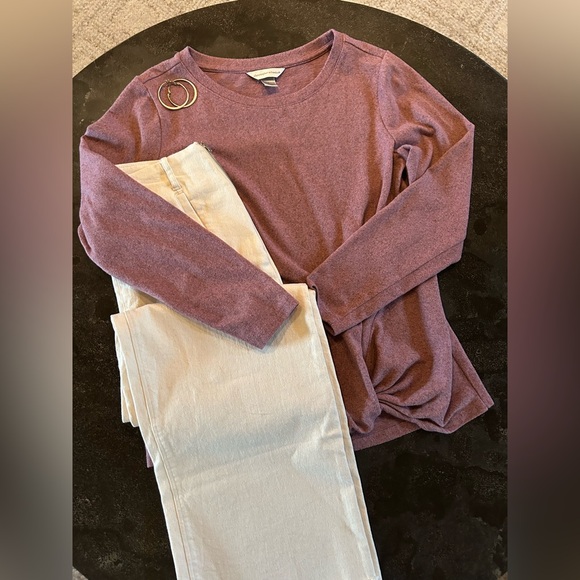 Christopher & Banks | Twist Knot Long Sleeve Top - Picture 2 of 6